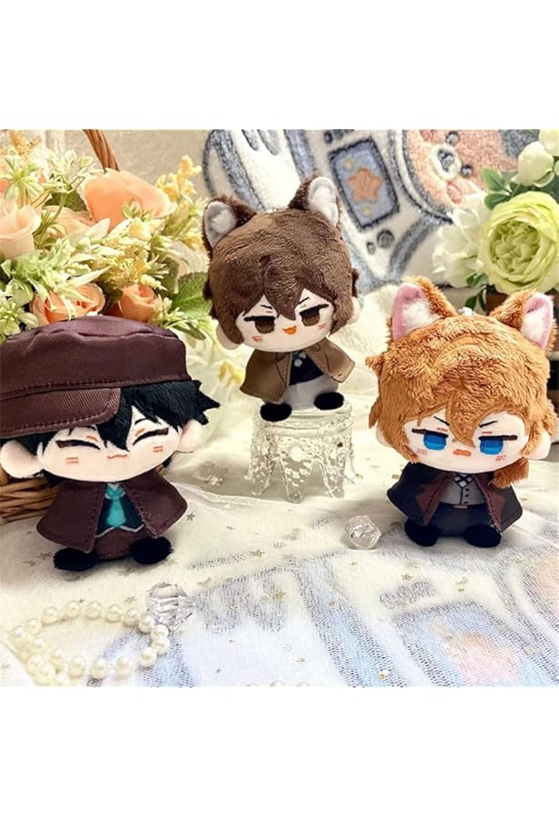 文豪ストレイドッグス ぬいぐるみくじ 太宰治 中原中也 セット 文豪ストレイドッグス ぬいぐるみ 太宰治 3点セット